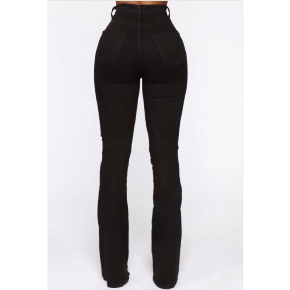 High Rose Flare Denim